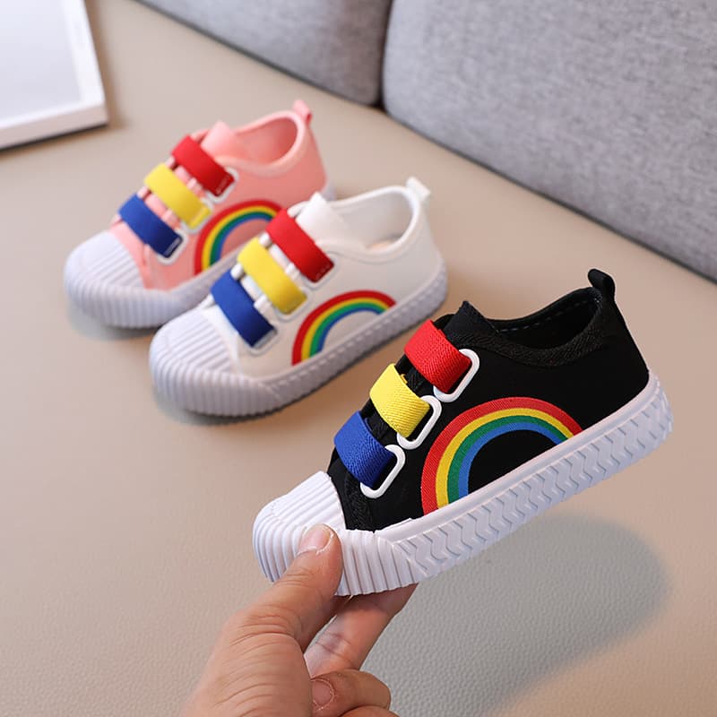 Kids' Canvas Shoes Slip-resistant Breathable Suitable For School Play Comfortable Stylish