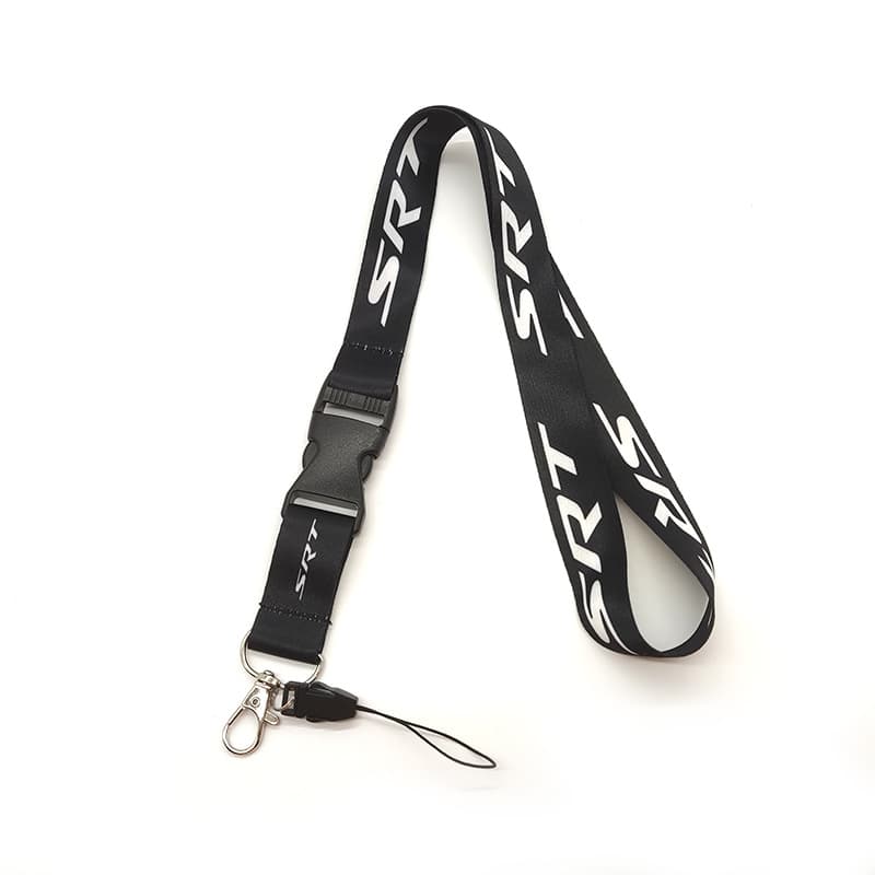 Car Modification Brand Long Lanyard Phone Work Badge Neck Strap Heat Transfer Silk Webbing Car Logo Ribbon