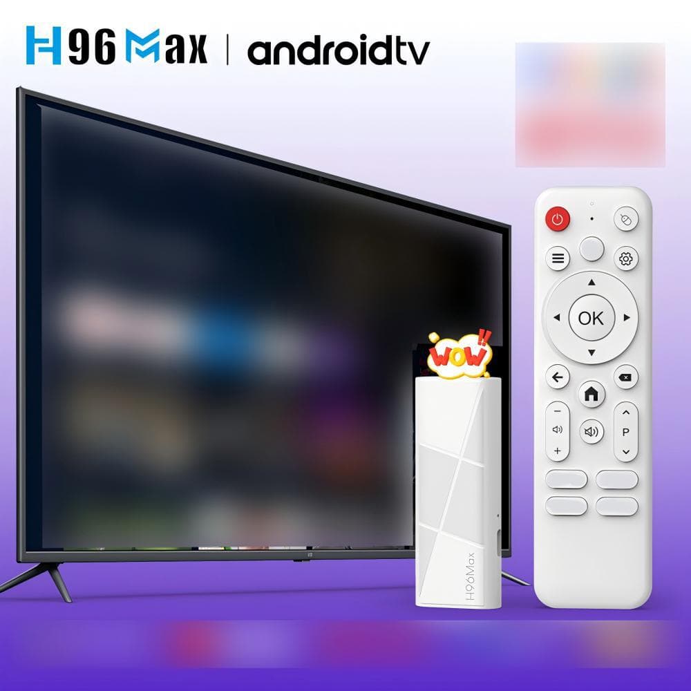 H96Max rk3518 TV Box 2GB/16GB Android Box 4K Bluetooth Voice Remote TVBOX