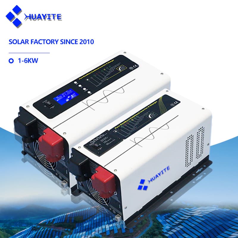Cross-border 2KW 12V/24V/48V Solar Inverter 2000W 110V/220V with Charging UPS Function