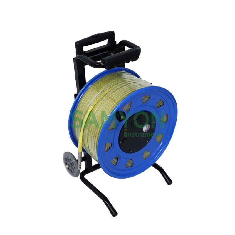 Agricultural Irrigation Steel Tape Water Level Gauge, Well Measuring Instrument, Water Level Ruler, Measuring Tool, Long-Lasting and Durable