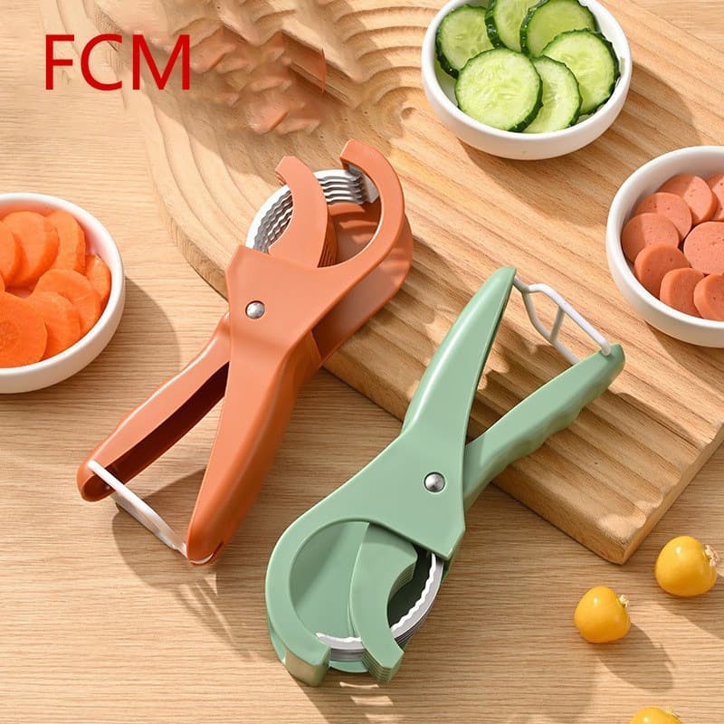 Fruit slicer ham sausage banana slicer banana lunch meat cucumber lemon slicer home divider