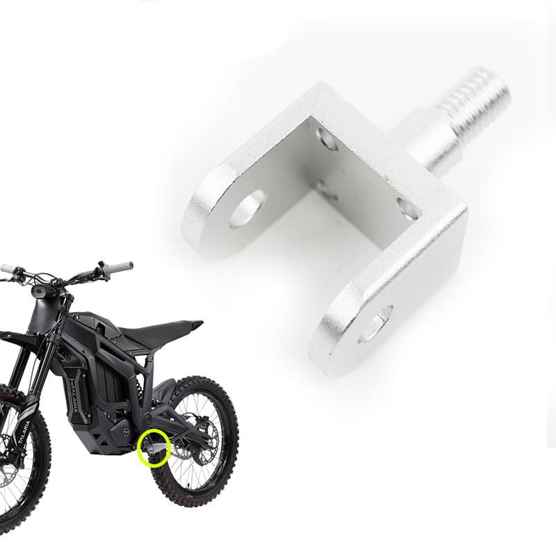 Compatible with Surron Light Bee and Tanli Accessories - Left and Right Foot Peg Bracket Pedal Connecting Bracket