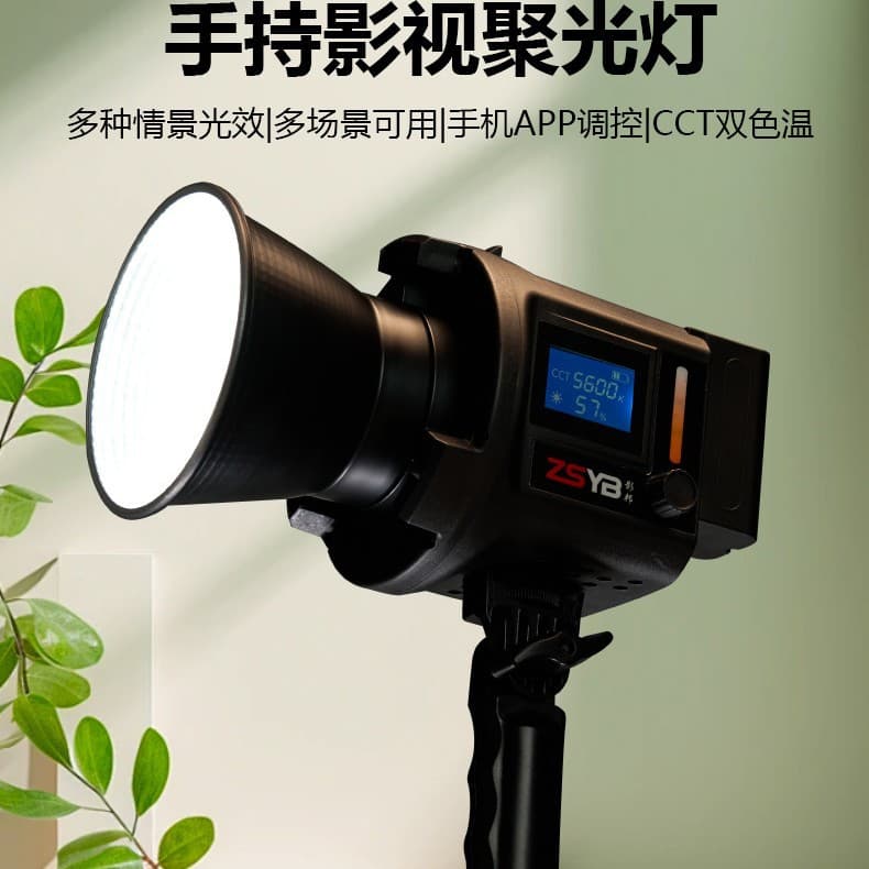 Customized 80W outdoor shooting fill light shop VLOG short video wedding shooting spotlight spotlight photography light