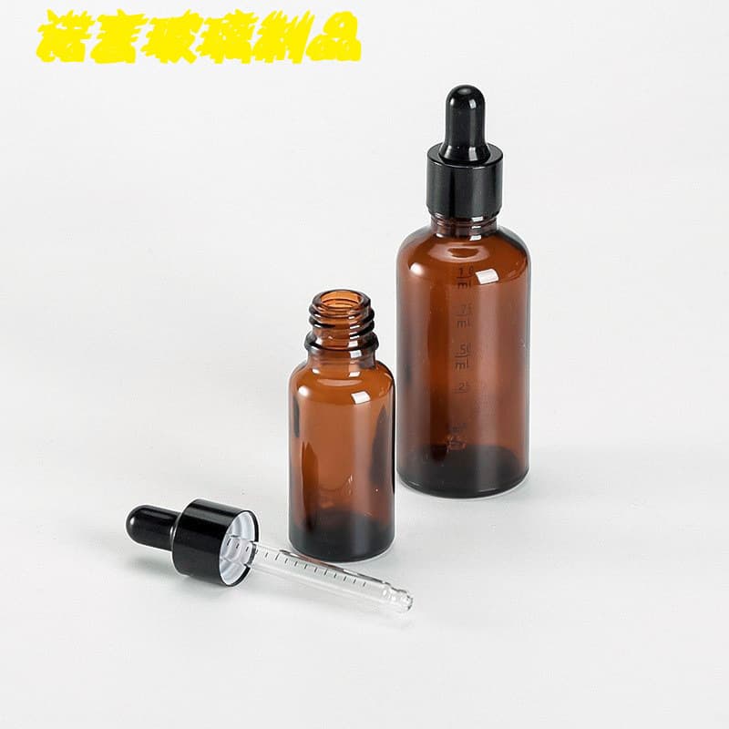 Wholesale Dropper Bottles for Essential Oils, Serum Bottles, Light-Proof Glass Dropper Bottles, Sample Empty Bottles with Scale