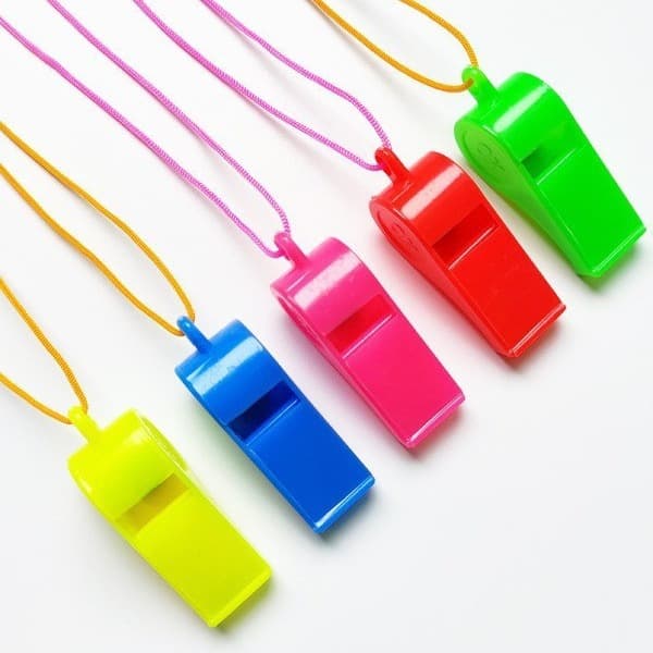 Stall Toy Wholesale Colorful Children's Toy Whistle Party Cheer Props Plastic Whistle World Cup Football