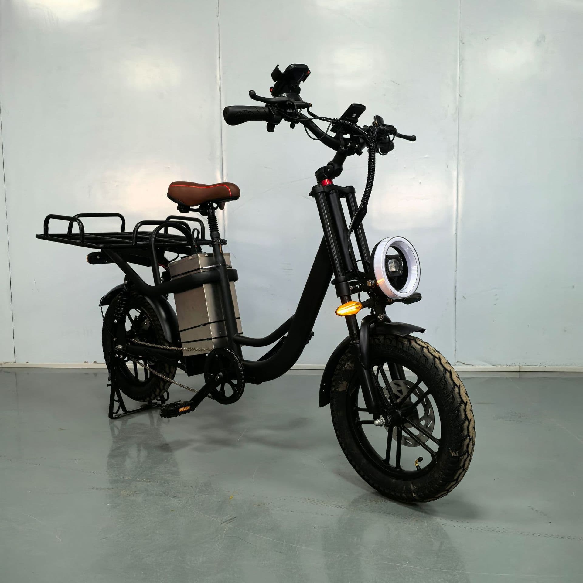 E-bike Wholesale Electric Assist 16-inch 3.0 Delivery Bike 48V72A Export Delivery Bike
