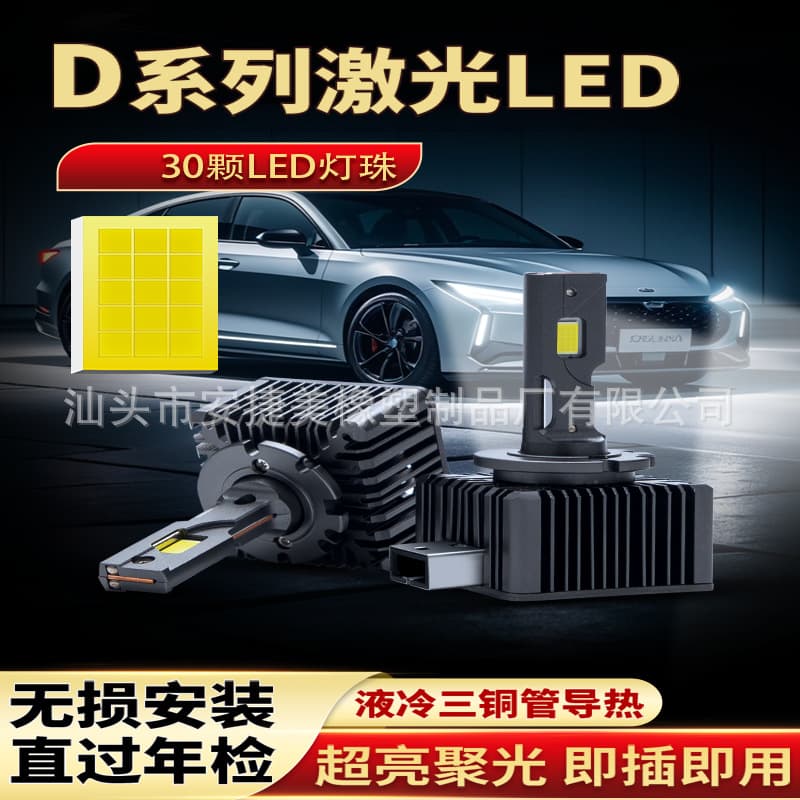 Automotive LED headlights D-series D1D2D3D4D5D8 LED front lights, Amazon direct sales hot-selling blade style