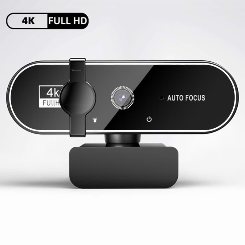 B19 Computer Webcam USB Camera 4K HD Network Camera Webcam for Online Classes, Conferences, and Live Streaming