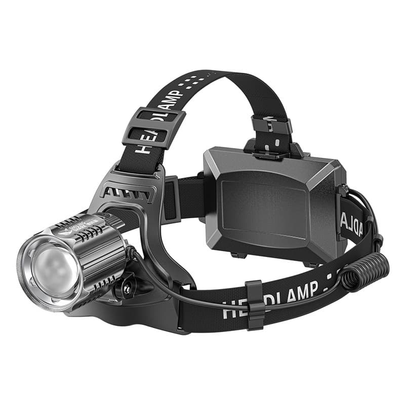 Smiling Shark Outdoor Large Capacity Hunting Night Fishing Headlamp Led Laser Strong Light Rechargeable Head-Mounted Work Lighting