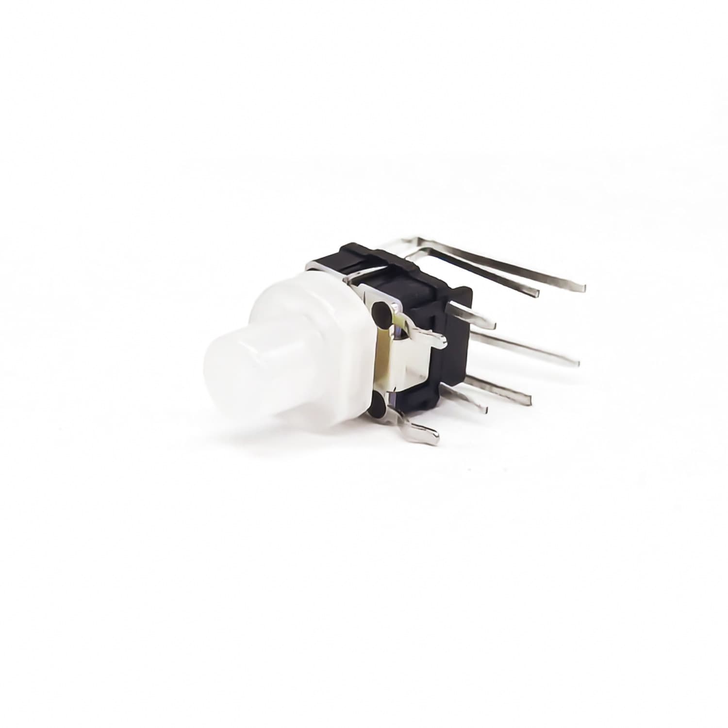 Red Blue Green White LED 6*6 Illuminated Tactile Switch RS Custom 90-Degree Bent Pin Tall Round Cap Mini Button High Brightness
