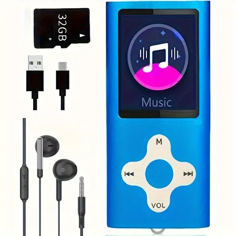 4th generation classic plug-in card mp41.8 HD video mp4mp3 player e-book student walkman mp3usb