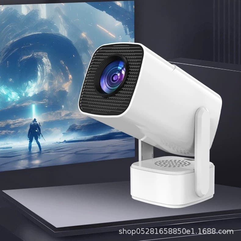 Best-selling High-Definition 4K Speaker Projector F800 for Home Movie Watching, KTV, Outdoor Camping, Portable, Smooth Wireless Screen Mirroring