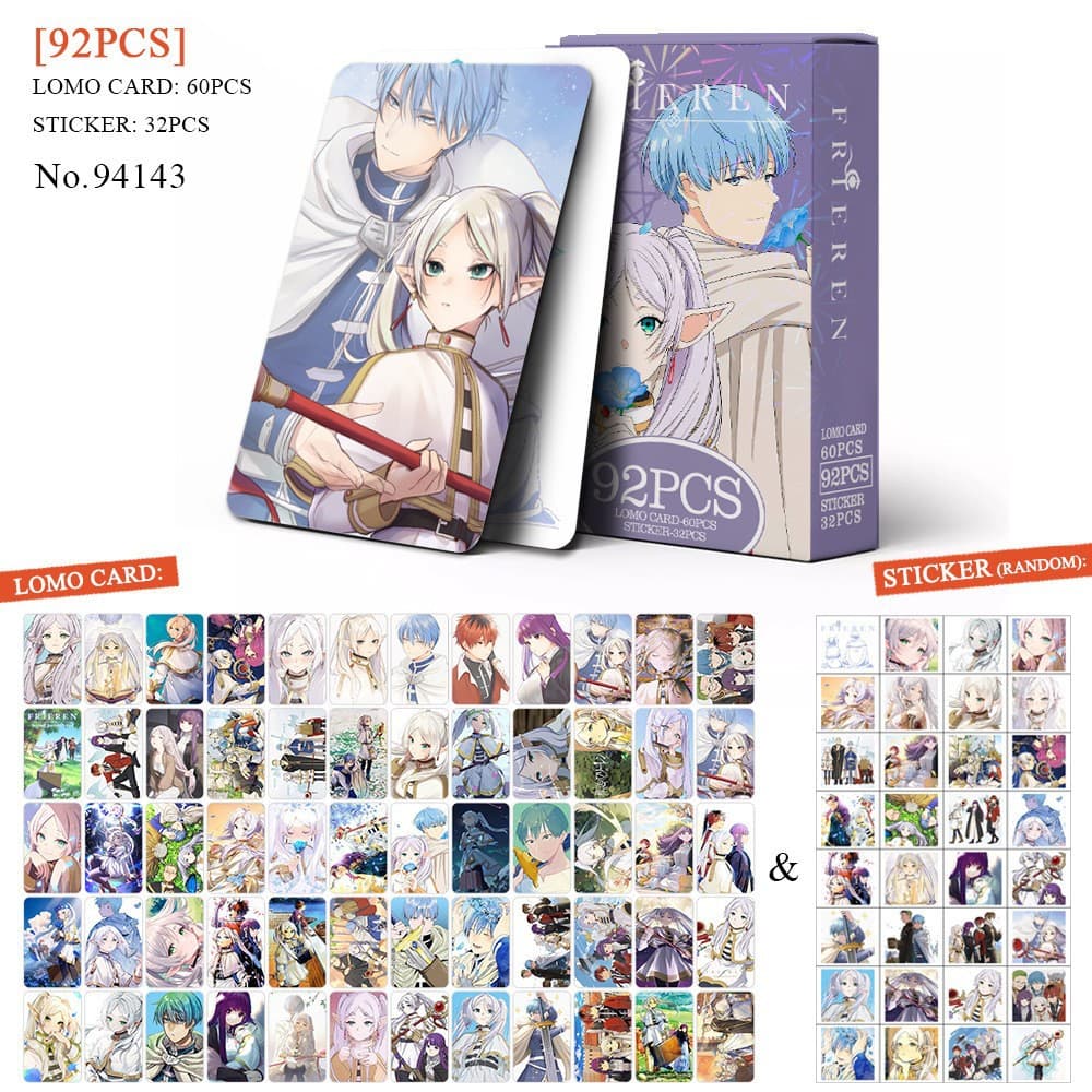 Cross-border exclusive pre-sale of new 92pcs two-dimensional small cards of Fuliliancai KPOP peripheral LOMO