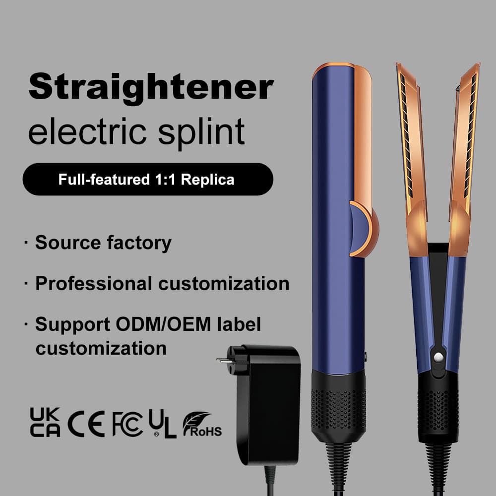 Cross-border Direct Shipping Hair Dryer, Negative Ion Wet and Dry Hair Straightener, High-Speed Hair Dryer Clamp Plate Electric Hair Dryer