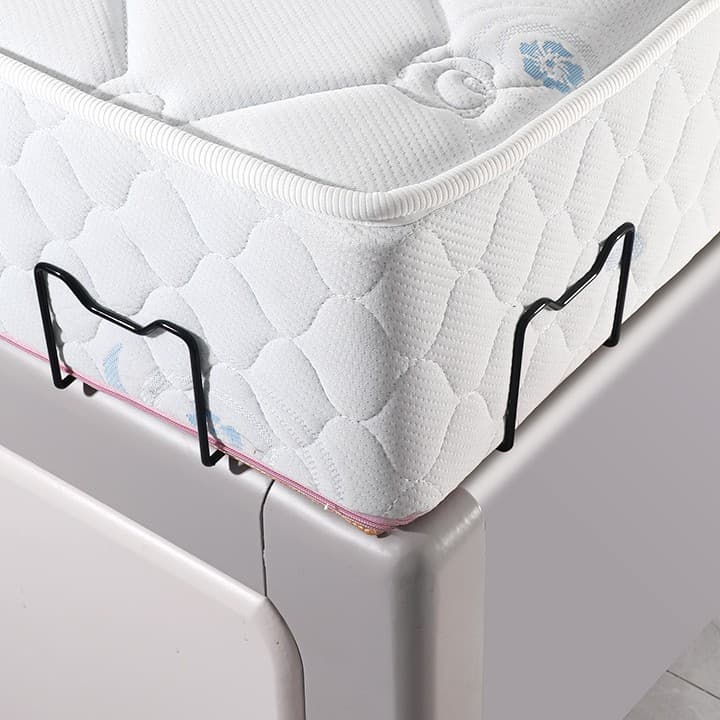 Mattress Gripper, Tatami Mattress Anti-Slip Wood Bed Mattress Tool, No-Drill Anti-Shift, Simmons Clip