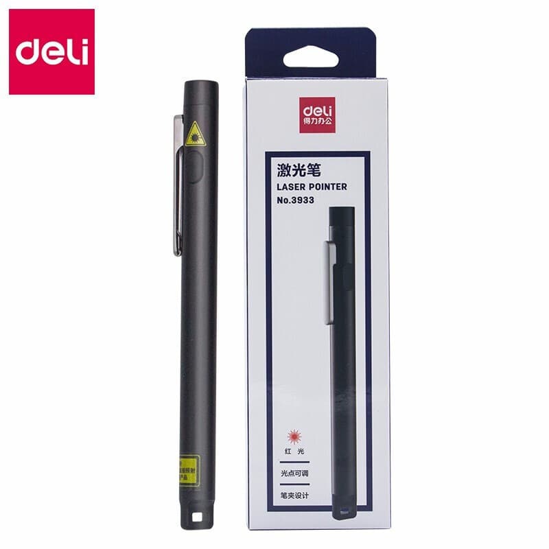 Deli laser pointer 3933 laser laser pen infrared PPT speech projection pen conference teaching pointer pen