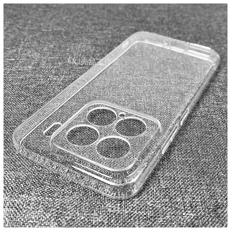 Transparent, simple and suitable for Xiaomi 15 mobile phone case, silicone soft shell, clear water case, all-inclusive light and ultra-thin arc edge protective cover