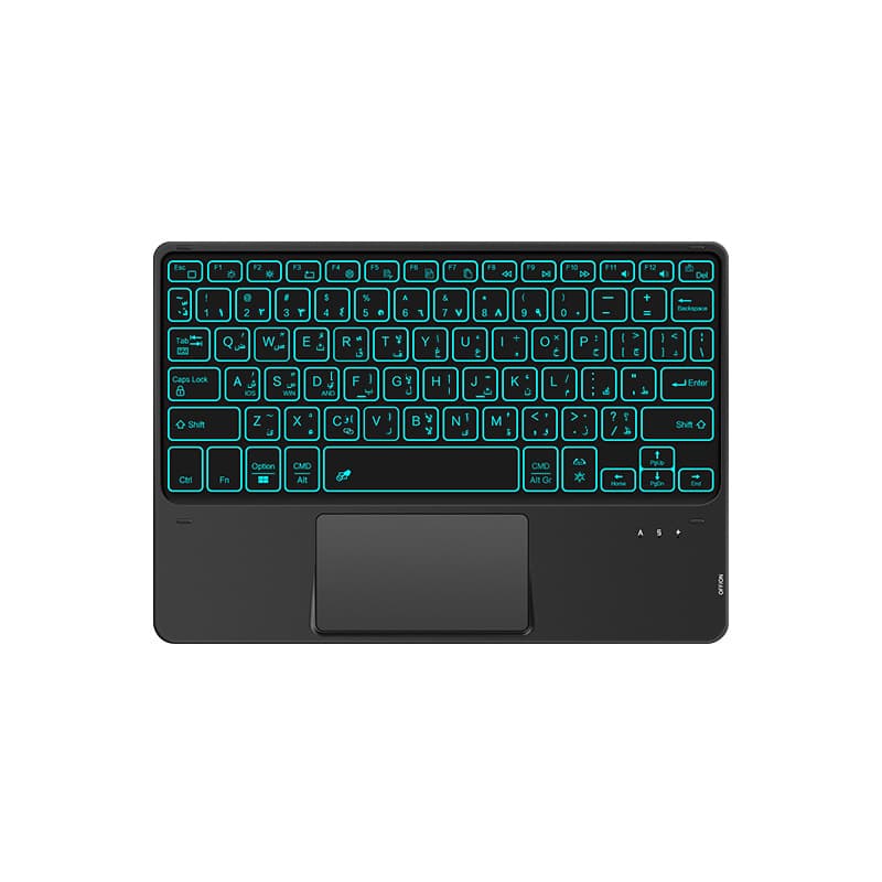 Backlit Touch 11-inch Wireless Bluetooth Keyboard 10.5 Spanish Arabic Multi-language Custom Exclusive