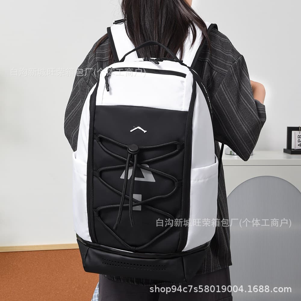 Factory Direct AJ Outdoor Sports Backpack Women's Large Capacity Student Backpack Trendy Brand Flying Man Casual Men's Basketball Bag