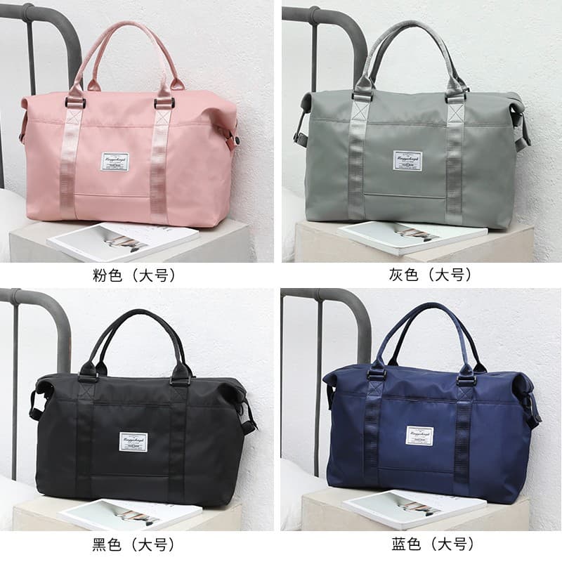 Short-distance travel bag for women, lightweight portable dry and wet separation fitness sports bag, large-capacity travel bag, waterproof travel bag