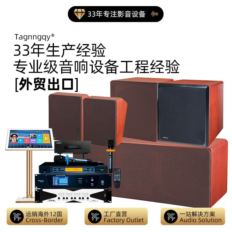 Cross-border Trade Tannoy Audio Movie Karaoke Sound System Villa Home Theater Club Speaker Subwoofer