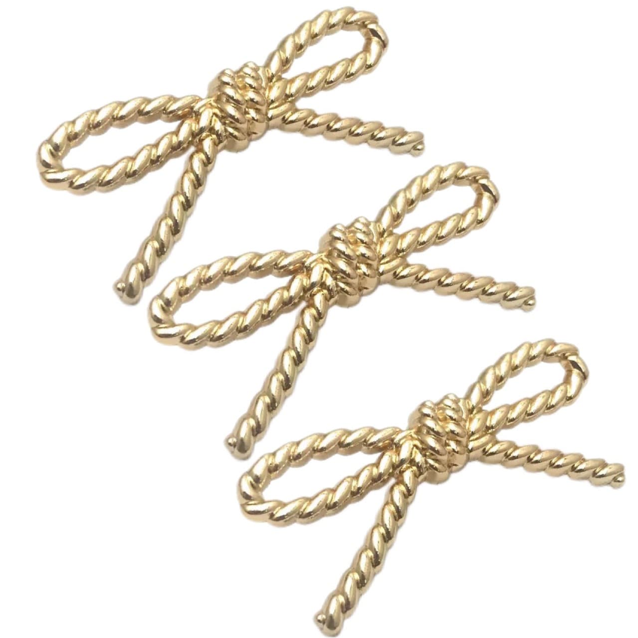 Bag Hardware Accessories Butterfly Buckle Metal, Zinc Alloy Die-Cast Front Decorative Large Butterfly Buckle for Women's Bags, Light Gold