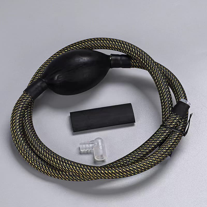 Durable Tea Tray Drain Hose with Suction Ball: Silicone Kungfu Tea Set Accessory, Tea Ceremony Flexible Suction Tube
