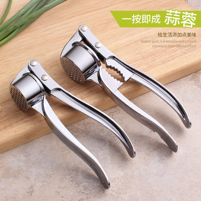 Manual Garlic Press, Home Garlic Masher, Peeler, Garlic Clove Crusher, Squeezer, Mincer for Wholesale