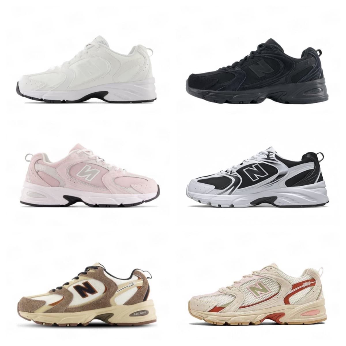 Cross-border Supply NB530SG Low-top Sneakers for Men and Women Versatile Wear-resistant Jogging Shoes Retro Breathable Dad Shoes