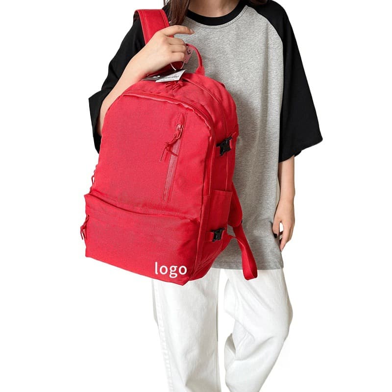 [Letter Trend] Large Capacity Sports Backpack for Campus Students, Couple Outdoor Travel Sports Bag