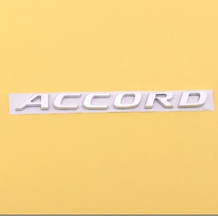 Compatible with Honda 10th Gen Accord English letter badge ACCORD 10th Gen Accord trunk emblem