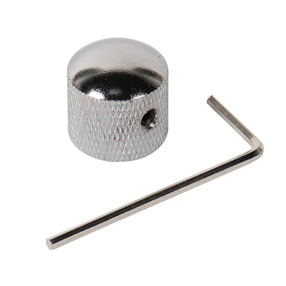 Ibz electric guitar metal potentiometer cap knob volume knob cap electric bass tone knob 6mm with wrench