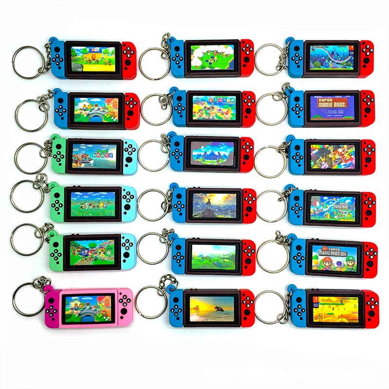 Switch Nintendo Game Console Controller Keychain PS4 PS5 Simulation Joystick Student Gift Pendant