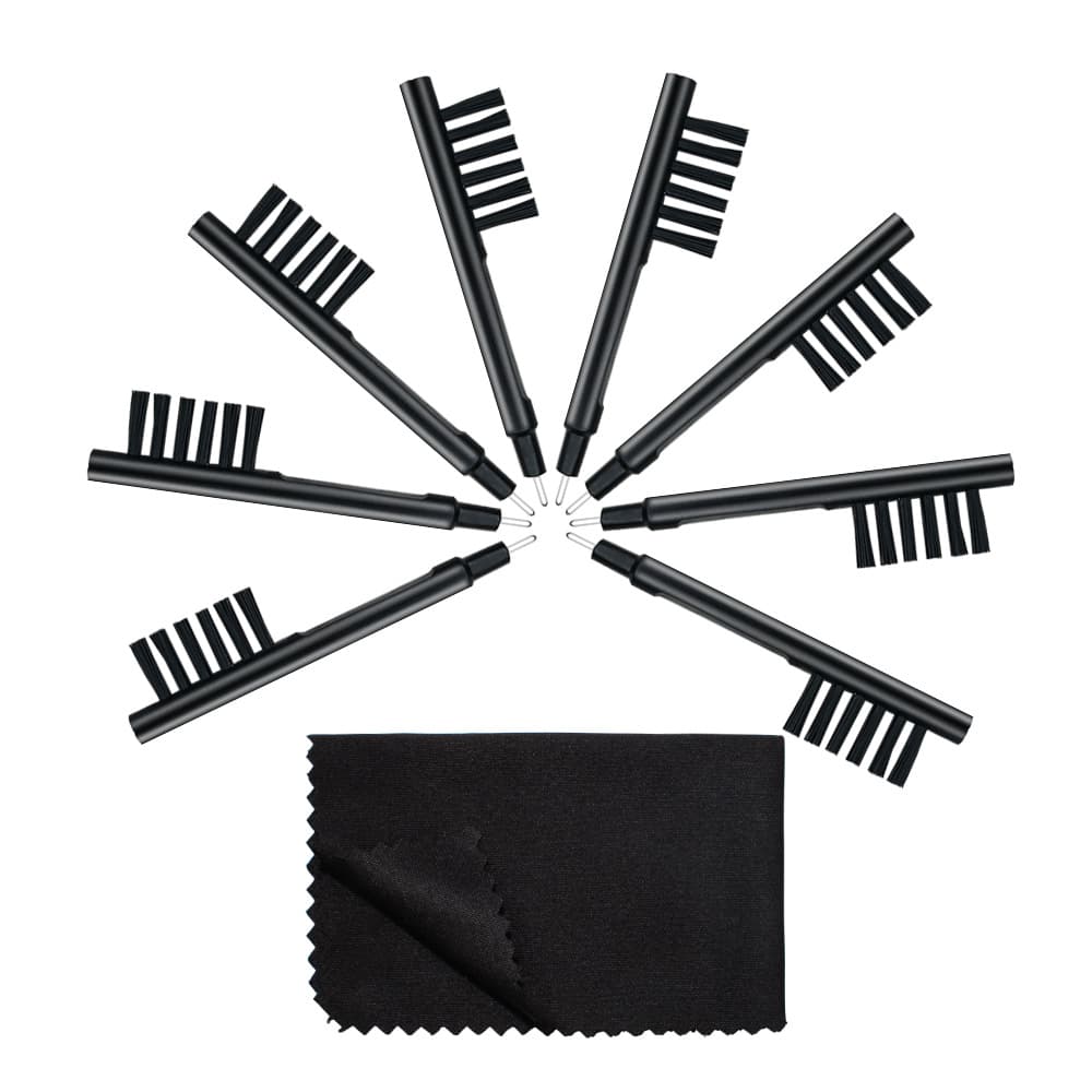 Hearing Aid Accessories U-Shaped Cleaning Brush with Magnet for Sound Adjustment Hearing Aid Brush