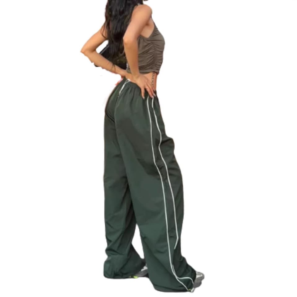 Amazon US/EU Export 2024 New Style Casual Drawstring Elastic Waist Multi-Color Long Pants