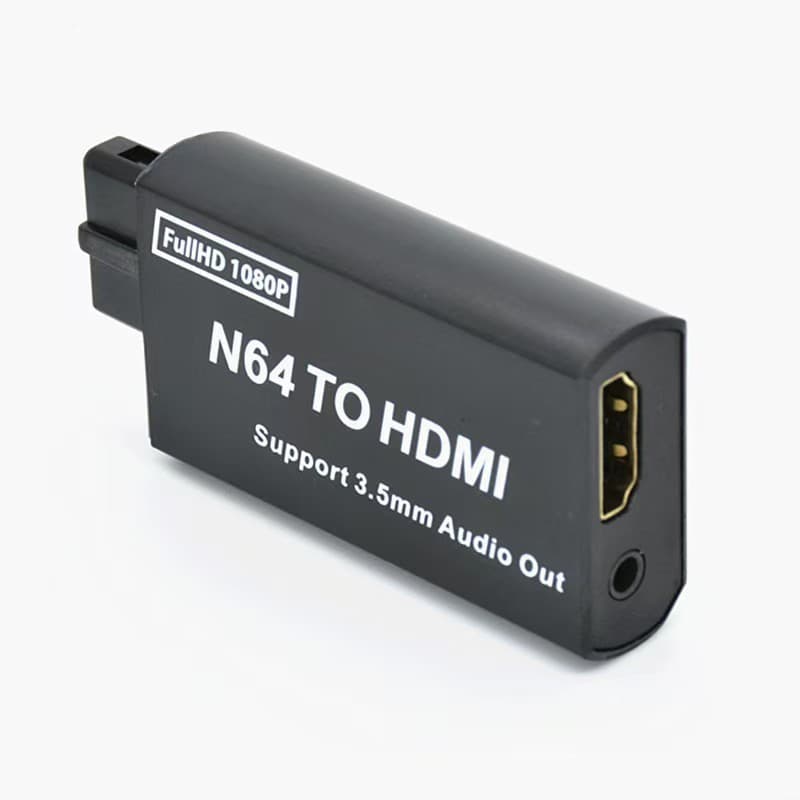 Cross-Border Exclusive Supply of N64 SNES/NGC/SFC Adapter Cable Connection Cable N64 to N64 Video Cable Game Console