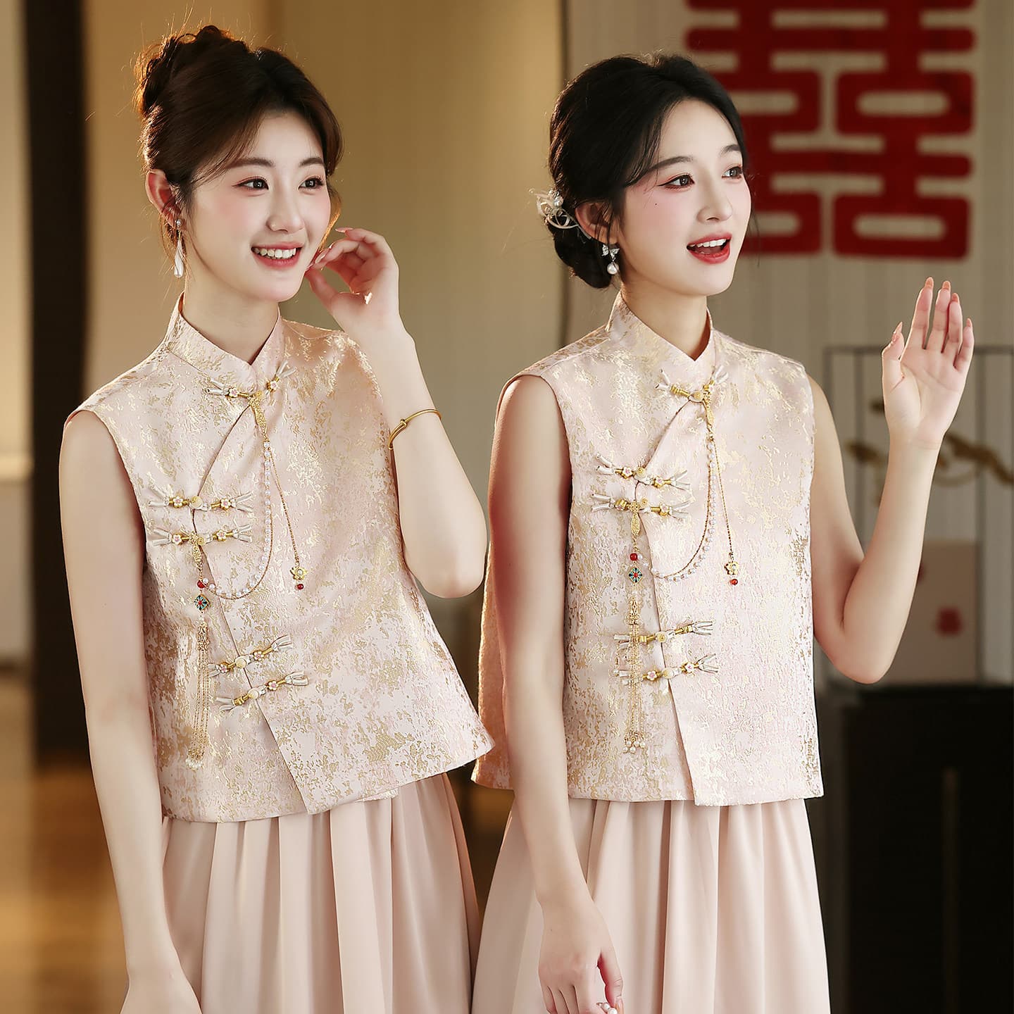 Women's Bridesmaid Dresses, Summer 2026 New Edition, Niche and Sophisticated, Can Be Worn in a Stunning Chinese Style for Everyday Wear