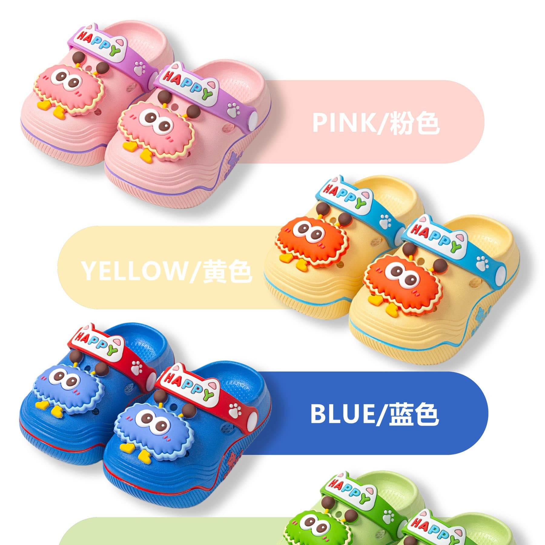 2026 New Boys' Croc Shoes Sandals Summer Girls Closed-Toe Anti-Collision Beach Shoes Boys Sandals Factory Price Direct Sales