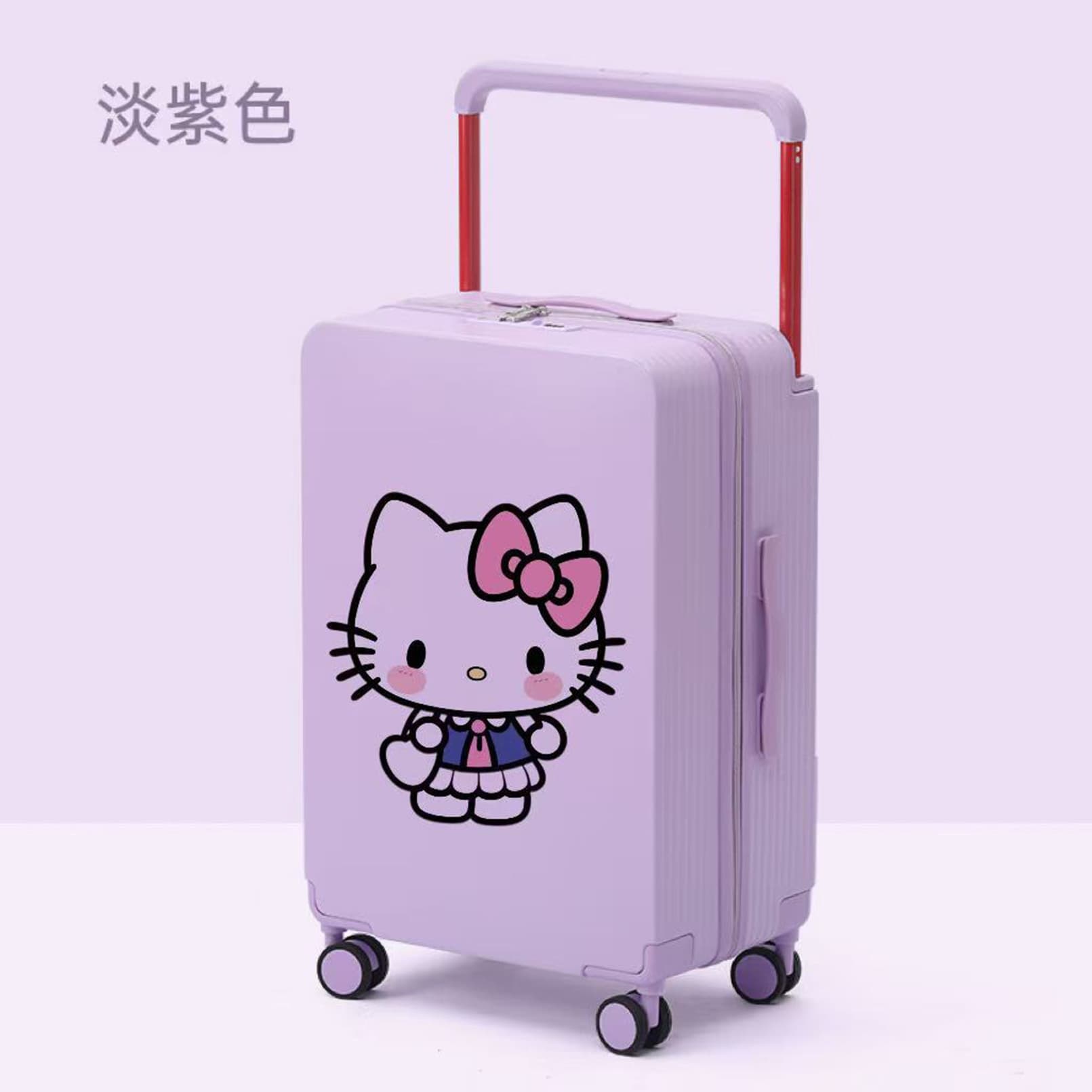 Thickened alloy wide pull rod, new summer 2025 style suitcase, travel suitcase for men and women, students, high-value design, printable.