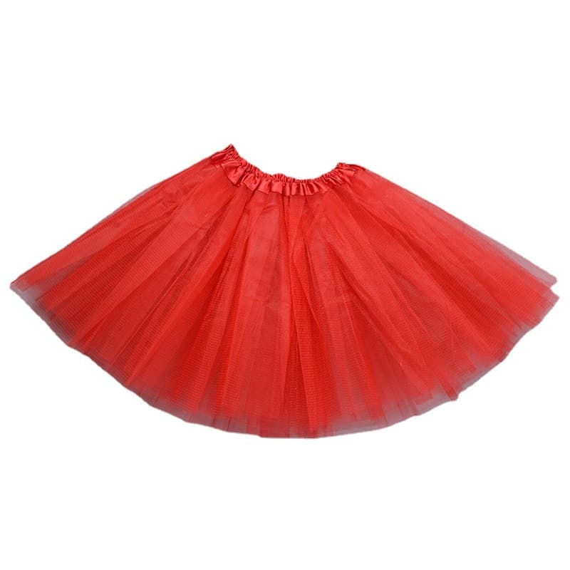 New Dance Skirt Adult Tutu Skirt European Mesh Tutu Ballet Puff Skirt