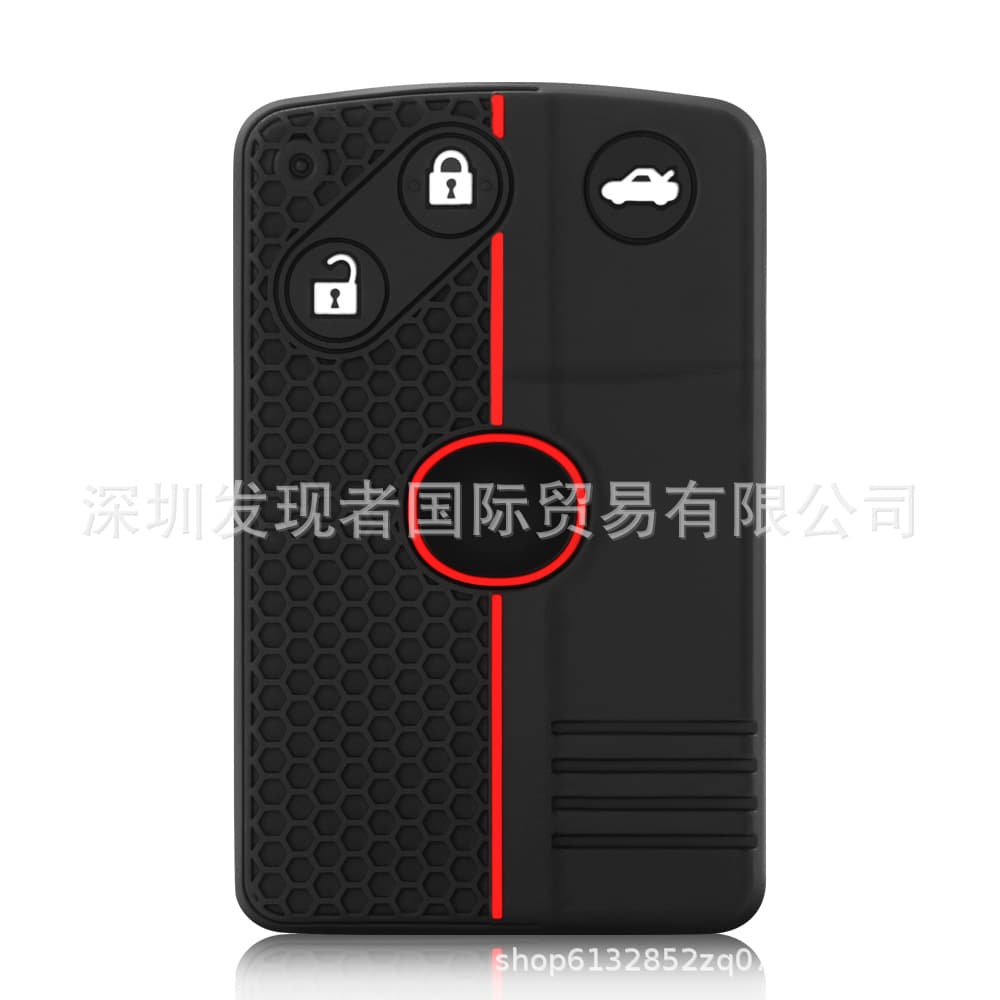 Silicone Honeycomb Pattern Key Case Cover for Mazda 6, MX-7 Coupe, Mazda 8 Remote Car Key Fob