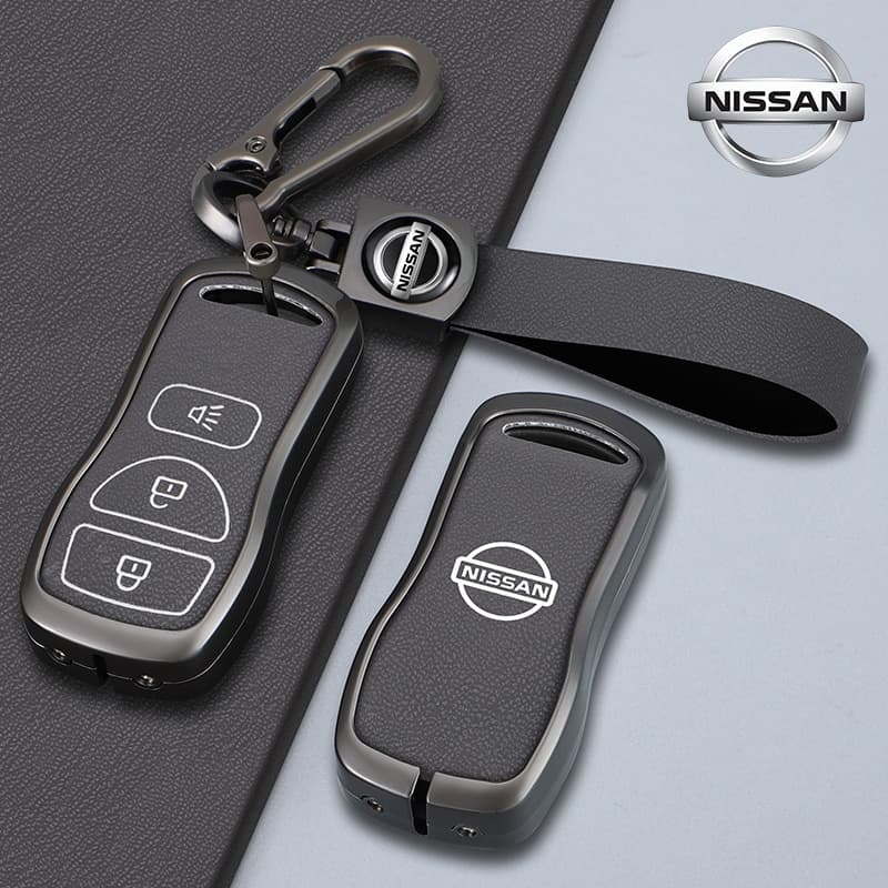 Compatible with Nissan Classic Sylphy Key Case, Venucia D50, R50X, Nissan Livina, Sunny Car Shell Buckle