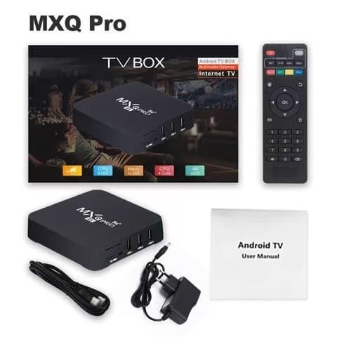 New Smart HD Network TV Box Receiver for Cross-Border Supply, TVBOX with Screen Casting