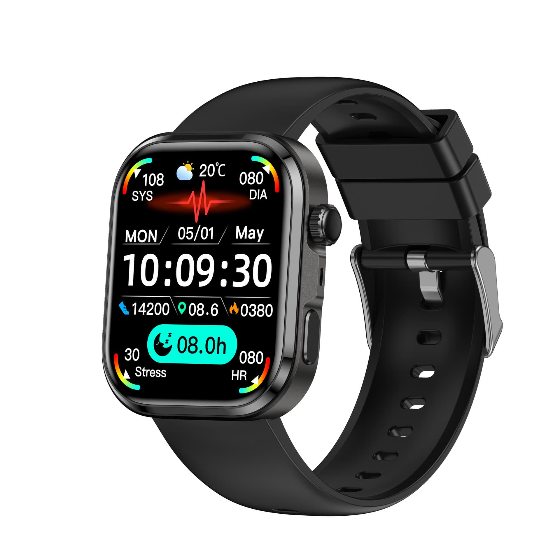Cross-Border New G47 Smart Watch ECG Blood Glucose Monitoring Bluetooth Call Sports Watch Heart Rate Blood Oxygen Bracelet