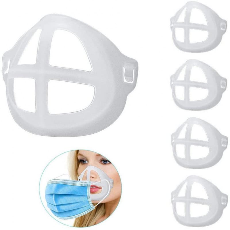Mask Bracket Gadget Bracket Inner Support Frame Breathing Non-Stick Mouth and Nose Lipstick-Free Wearing Mask Breathing Accessory