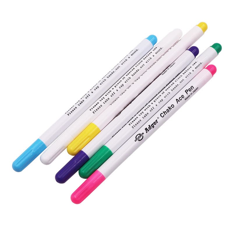 Cross Stitch Fabric DIY Auto Disappearing Pen Air Erasable Fading Pen Garment Fabric Cutting Water Soluble Pen Water Dissolving Pen