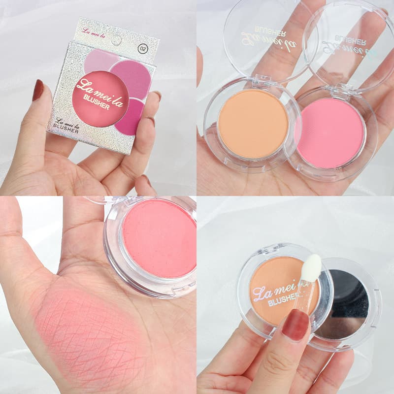 2026 New Lamela Single Color Blush Beginner Affordable Niche Brand Nude Makeup Rouge Powder