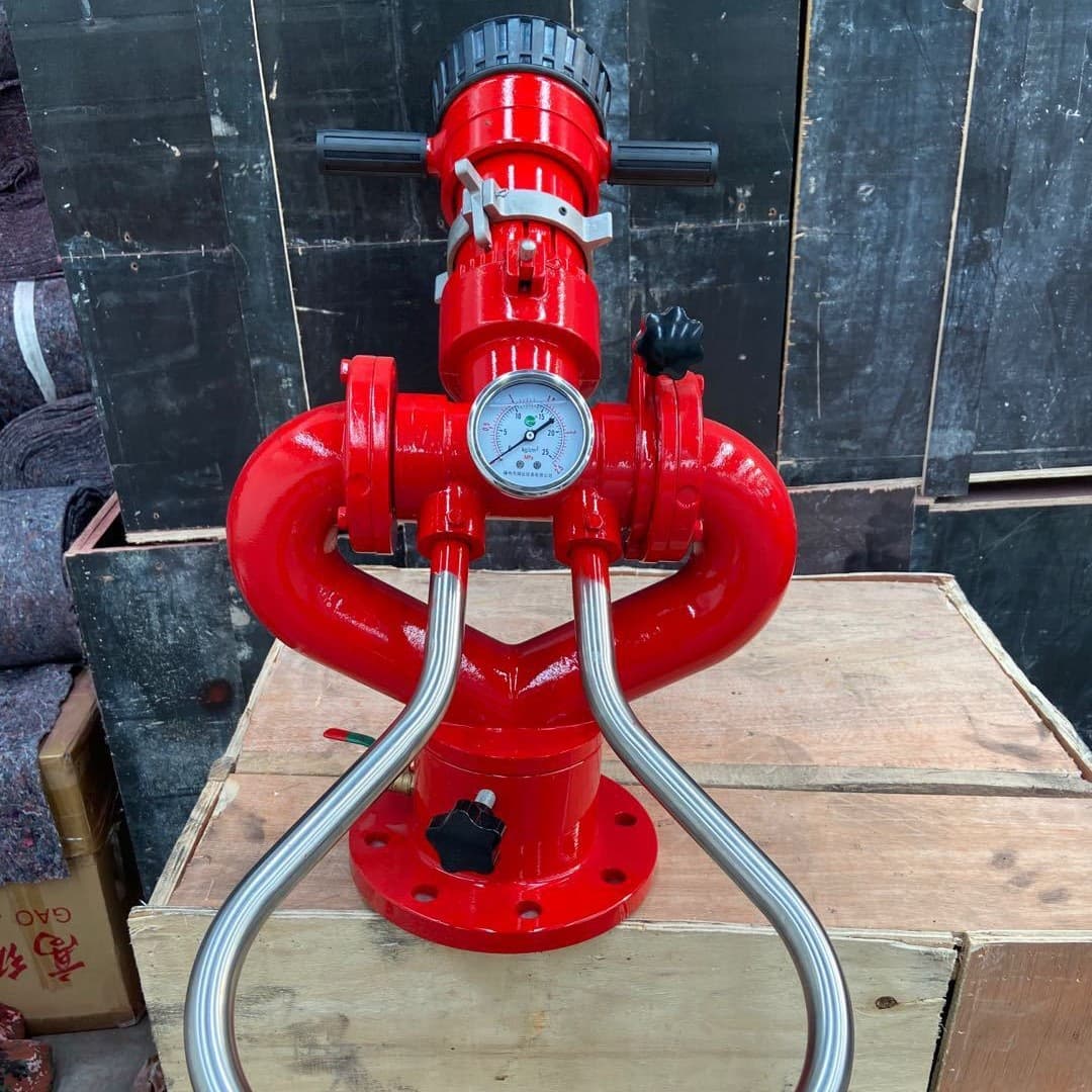 PS10/50W-D fixed fire water monitor, anti-freeze DC spray dual-purpose fire monitor