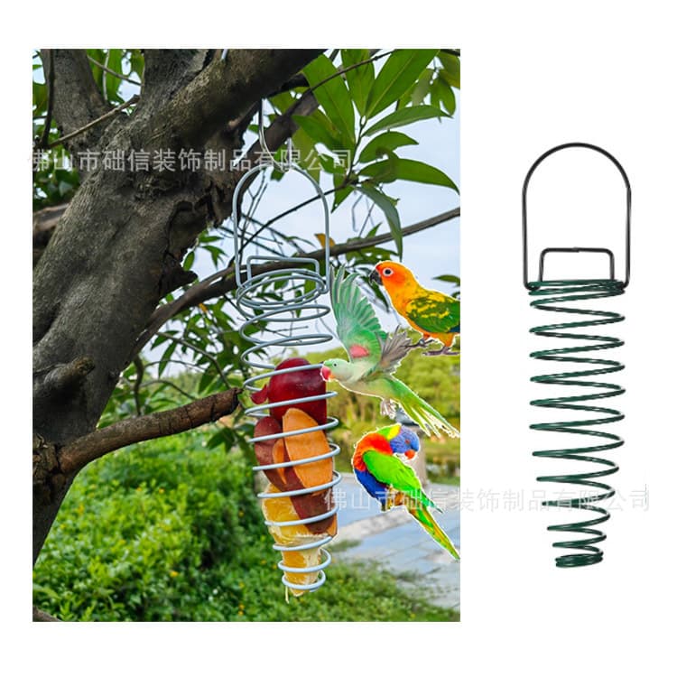 Direct Bird Feeder Foraging Toy Pet Parrot Supplies Can Hold Vegetables and Fruits in Cage